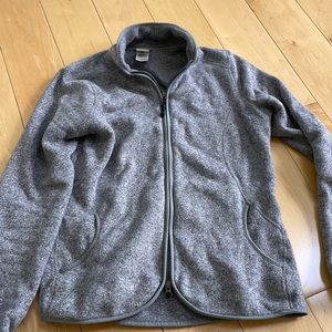 North face zip up jacket